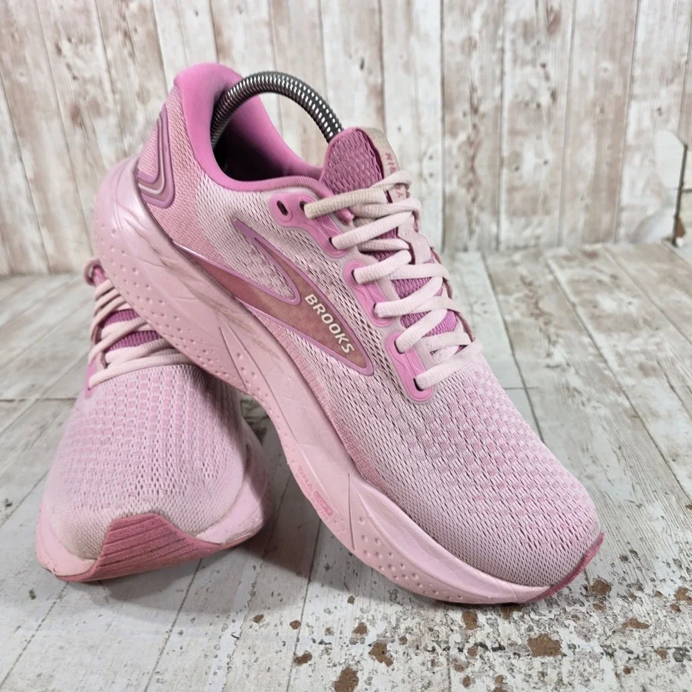 Brooks Glycerin 21 Womens Running Shoes Pink Mauve 1204081B610 Size 10